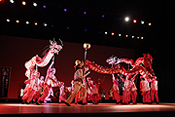 龍踊り:長崎女子高等学校生